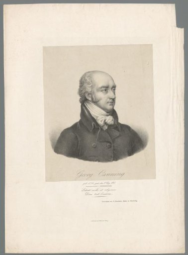 Portrait of George Canning