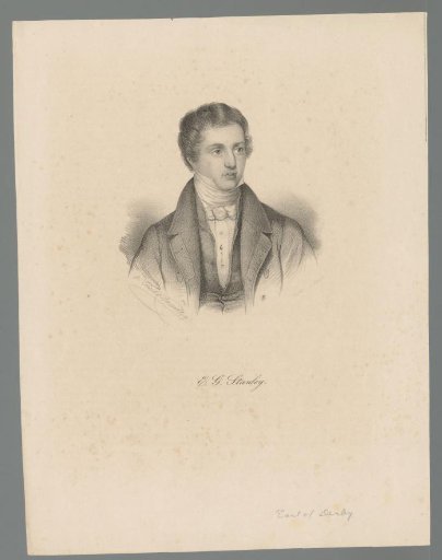 Portrait of Edward Smith-Stanley