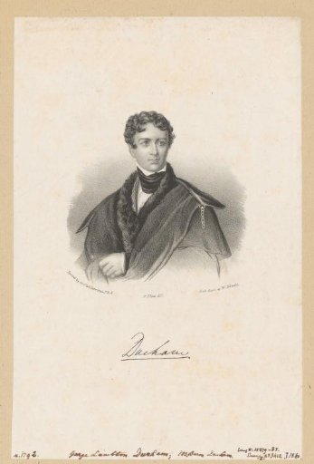 Portrait of Lord Durham
