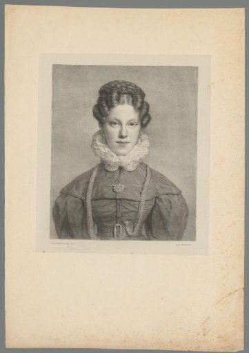 Portrait of an unknown woman, possibly Johns