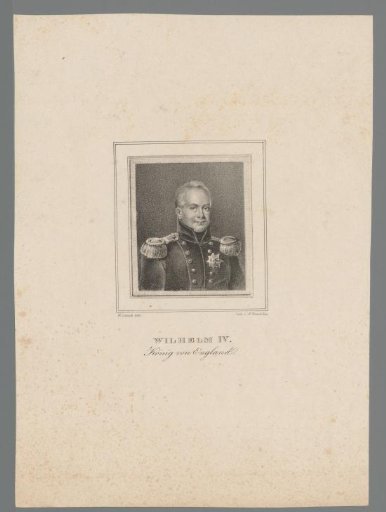 Portrait of William IV (King of the United Kingdom and Hanover)