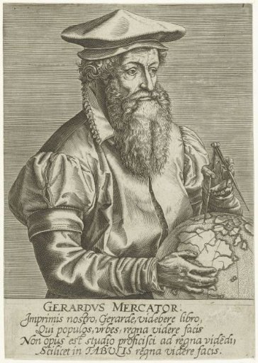 Portrait of Gerardus Mercator