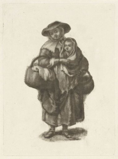 Woman with a child