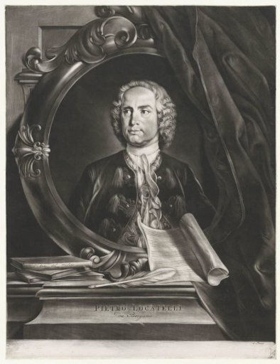Portrait of Pietro Antonio Locatelli