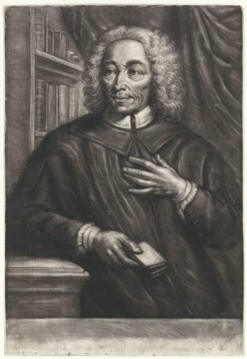 Portrait of the minister J. de Jager