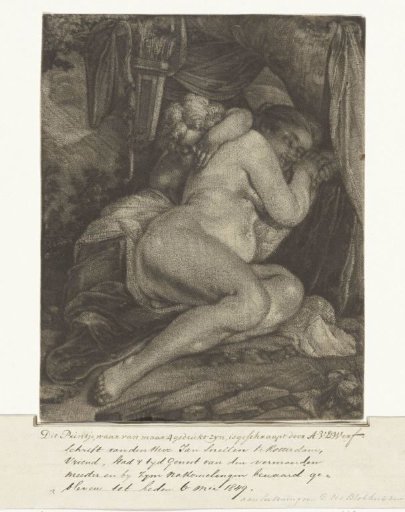 Sleeping Venus and Cupid