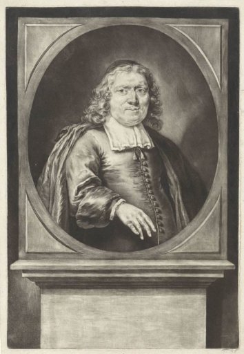 Portrait of the preacher Josias van der Kapelle