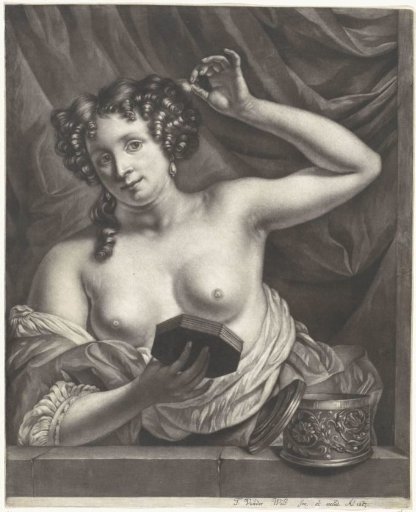 Woman in a window