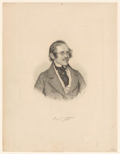 Portrait of Eduard von Bauernfeld
