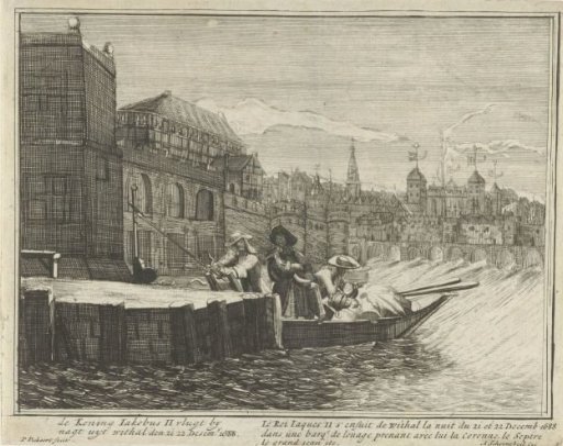 Flight of King James II, 1688