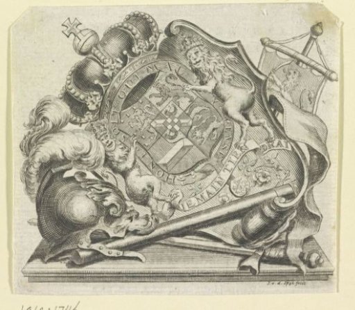Coat of arms of William IV, Prince of Orange-Nassau