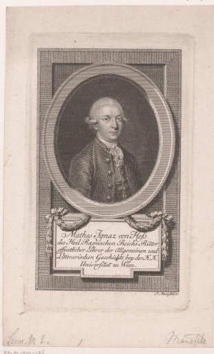 Portrait of Matthias Ignaz von Hess