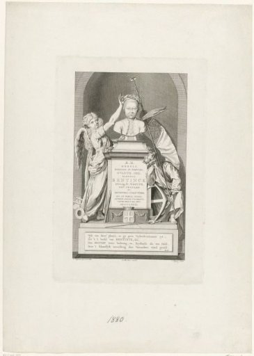 Monument for Wolter Jan Gerrit Baron Bentinck, 1781