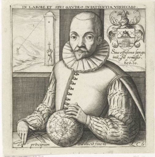 Portrait of the astronomer Martin Wenzel
