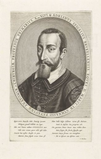 Portrait of Adriaan van den Spiegel