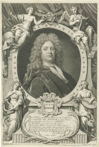 Portrait of Alexander de Muncq aged 55