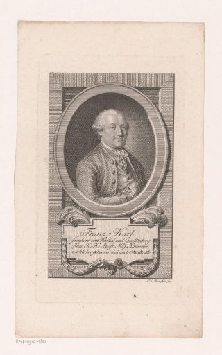 Portrait of Franz Karl Kressel von Gualtenberg