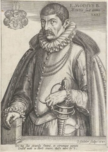 Portrait of Frans Modius
