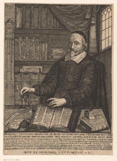 Portrait of Arnoldus Teeckmannus