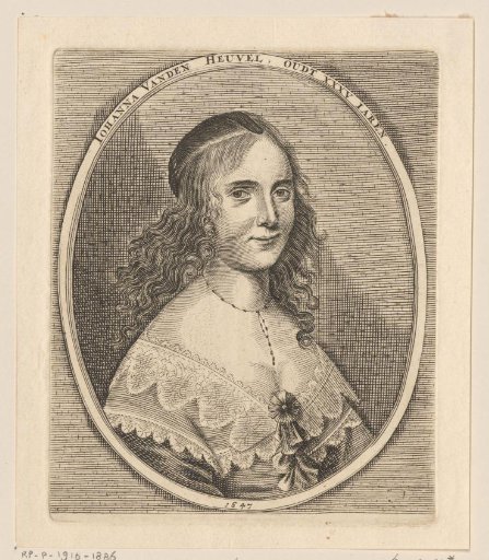 Portrait of Johanna van den Heuvel
