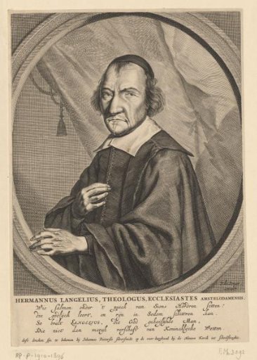Portrait of Hermanus Langelius