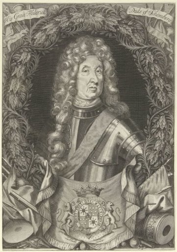 Portrait of Friedrich Arnaud, Duke of Schomberg