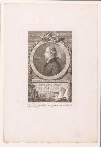 Portrait of Antonius Schmid