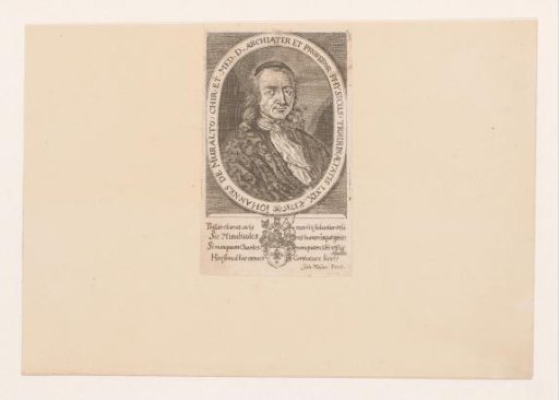 Portrait of Johann von Muralt