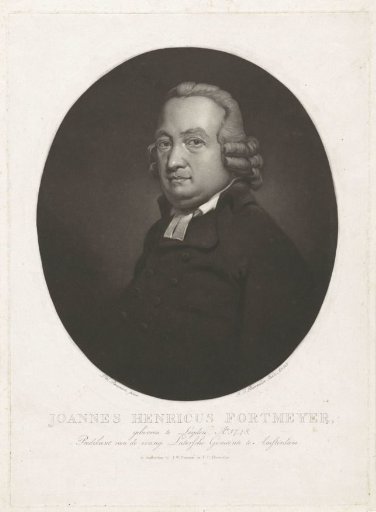 Portrait of Jan Hendrik Fortmeijer