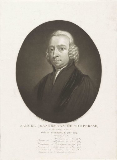 Portrait of Samuel Johannes van de Wijnpersse