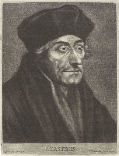 Portrait of Desiderius Erasmus
