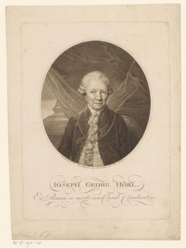 Portrait of Joseph Georg Hörl