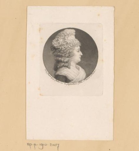 Portrait of Sara Jacoba van der Capellen-van de Velde