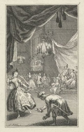Cinderella at the ball