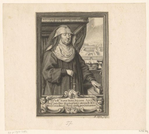 Portrait of Anna Juliana Gonzaga