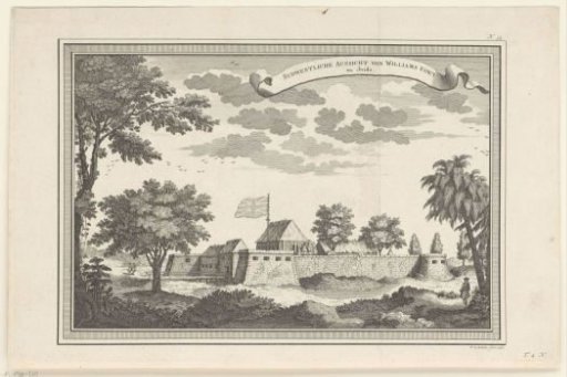 View of Fort Williams in Whida or Juida