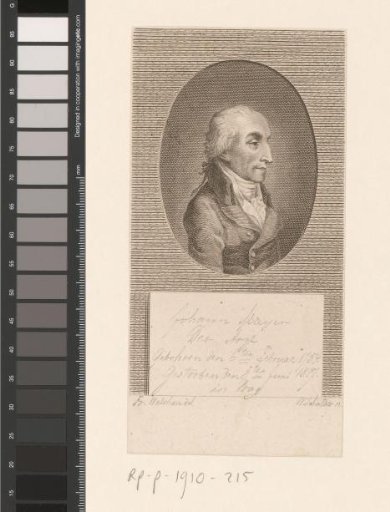 Portrait of Johann Mayer