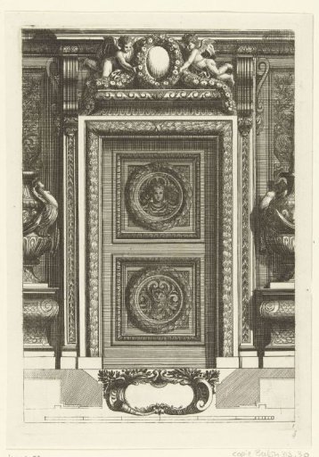 Door with two panels