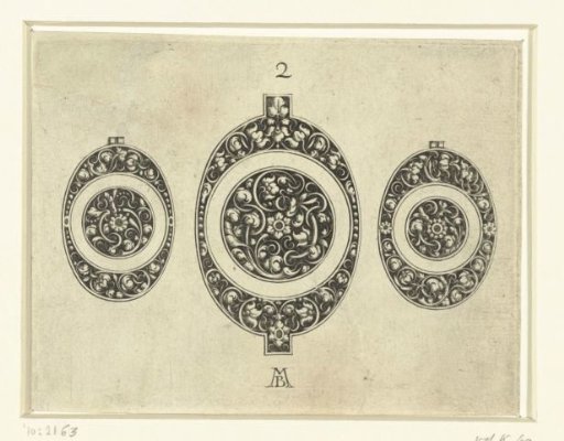Three oval dials