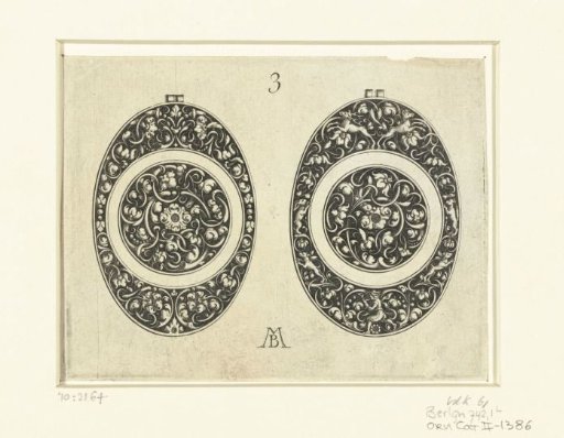 Two oval dials