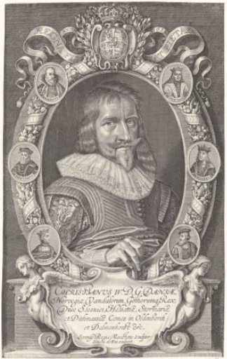 Portrait of Christian IV of Denmark