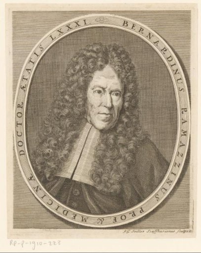 Portrait of Bernardo Ramazzini