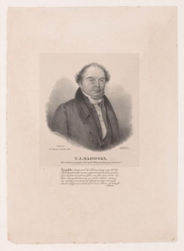 Portrait of Theodorus Johannes Majofski