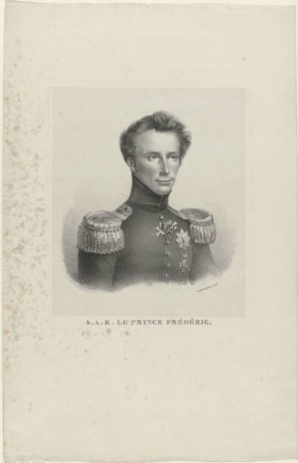 Portrait of Frederik, Prince of the Netherlands