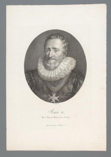 Portrait of Henry IV, King of France and Navarre