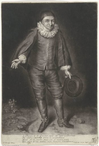Portrait of Raymond Poisson as Krispijn