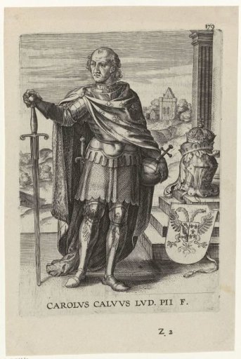 Portrait of Charles the Bald