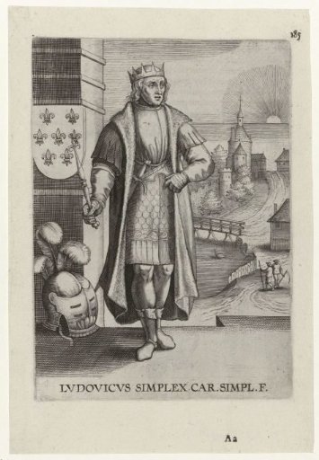 Portrait of Louis the Simple