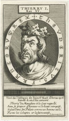 Portrait of Theuderic I