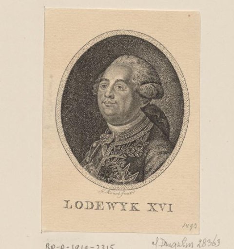 Portrait of Louis XVI of France